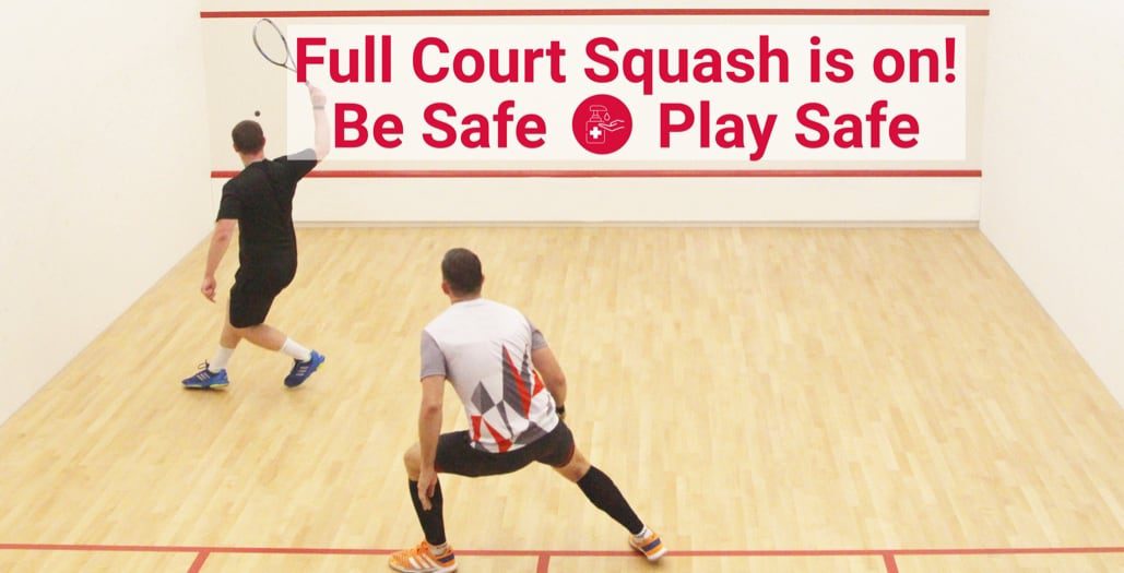 Full Court Squash is on